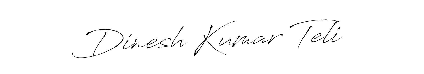 How to Draw Dinesh Kumar Teli signature style? Antro_Vectra is a latest design signature styles for name Dinesh Kumar Teli. Dinesh Kumar Teli signature style 6 images and pictures png