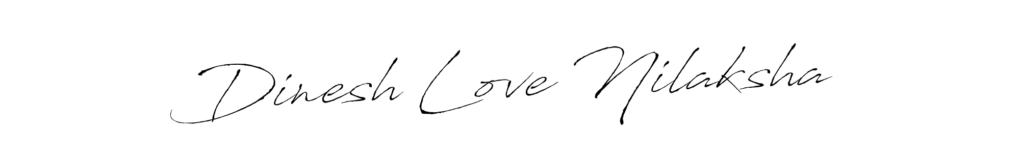 Also we have Dinesh Love Nilaksha name is the best signature style. Create professional handwritten signature collection using Antro_Vectra autograph style. Dinesh Love Nilaksha signature style 6 images and pictures png