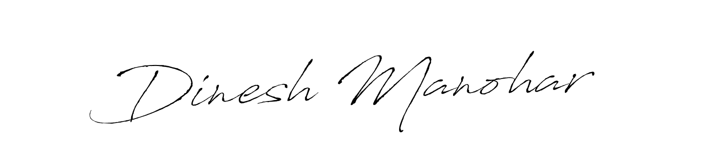 Make a short Dinesh Manohar signature style. Manage your documents anywhere anytime using Antro_Vectra. Create and add eSignatures, submit forms, share and send files easily. Dinesh Manohar signature style 6 images and pictures png