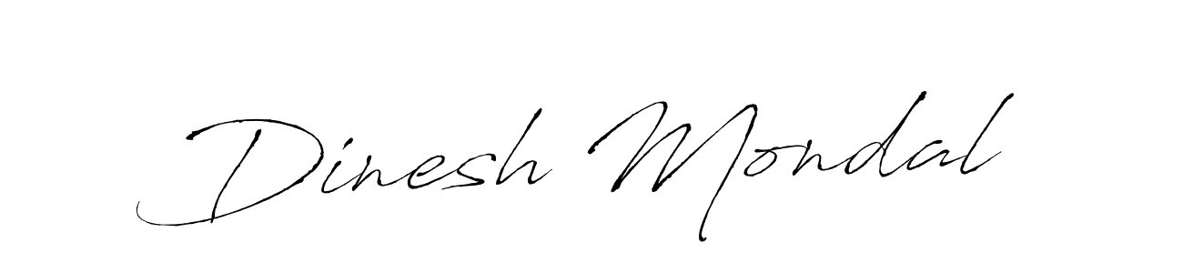 Also we have Dinesh Mondal name is the best signature style. Create professional handwritten signature collection using Antro_Vectra autograph style. Dinesh Mondal signature style 6 images and pictures png