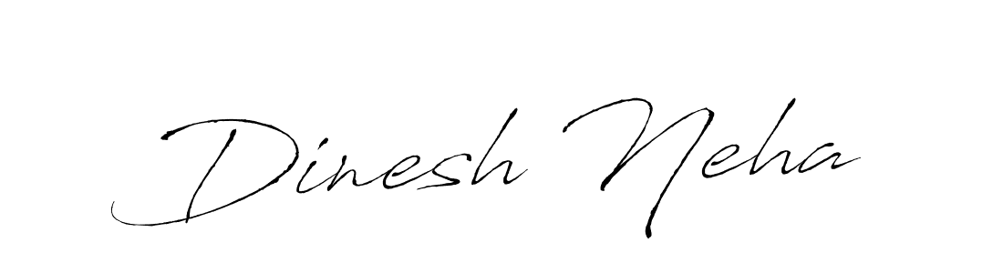 Create a beautiful signature design for name Dinesh Neha. With this signature (Antro_Vectra) fonts, you can make a handwritten signature for free. Dinesh Neha signature style 6 images and pictures png