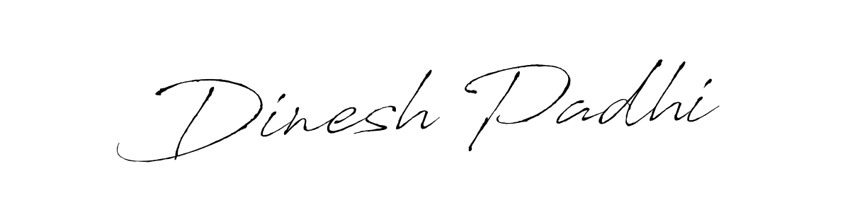 How to make Dinesh Padhi name signature. Use Antro_Vectra style for creating short signs online. This is the latest handwritten sign. Dinesh Padhi signature style 6 images and pictures png