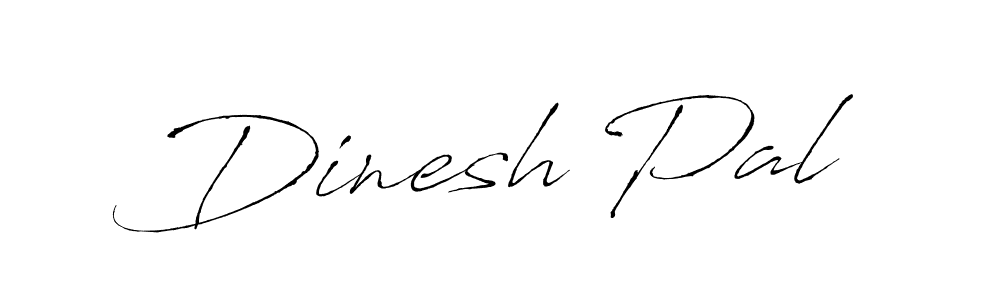 Design your own signature with our free online signature maker. With this signature software, you can create a handwritten (Antro_Vectra) signature for name Dinesh Pal. Dinesh Pal signature style 6 images and pictures png