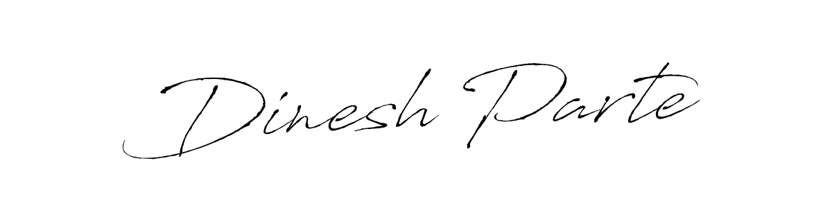 This is the best signature style for the Dinesh Parte name. Also you like these signature font (Antro_Vectra). Mix name signature. Dinesh Parte signature style 6 images and pictures png