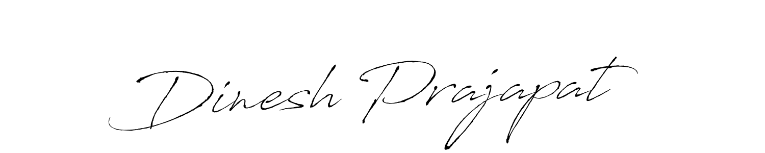 This is the best signature style for the Dinesh Prajapat name. Also you like these signature font (Antro_Vectra). Mix name signature. Dinesh Prajapat signature style 6 images and pictures png