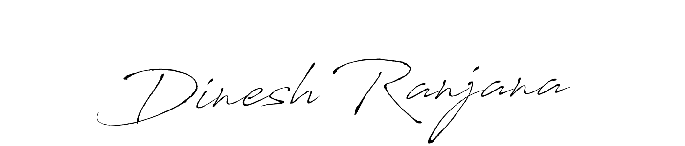 Create a beautiful signature design for name Dinesh Ranjana. With this signature (Antro_Vectra) fonts, you can make a handwritten signature for free. Dinesh Ranjana signature style 6 images and pictures png