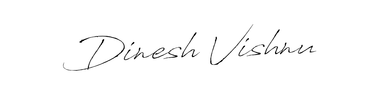 The best way (Antro_Vectra) to make a short signature is to pick only two or three words in your name. The name Dinesh Vishnu include a total of six letters. For converting this name. Dinesh Vishnu signature style 6 images and pictures png