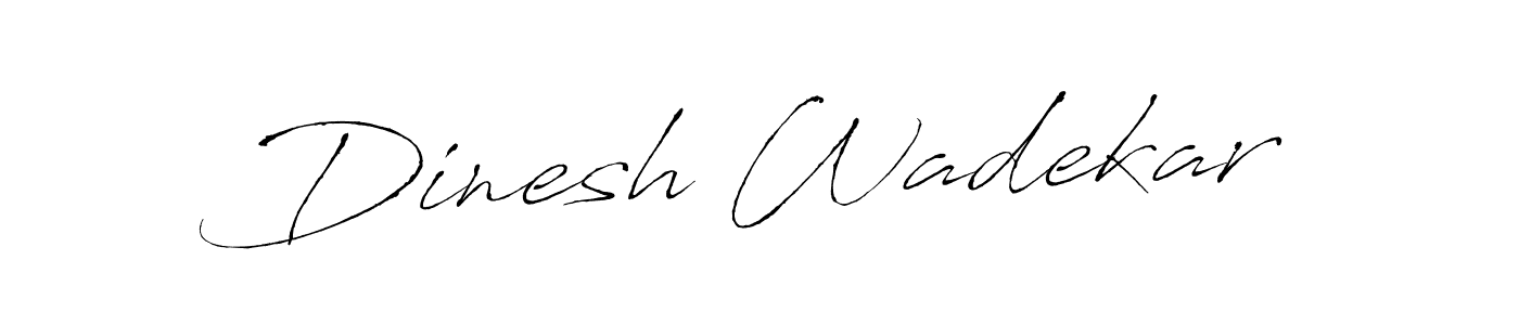 This is the best signature style for the Dinesh Wadekar name. Also you like these signature font (Antro_Vectra). Mix name signature. Dinesh Wadekar signature style 6 images and pictures png