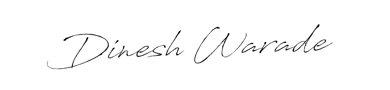 The best way (Antro_Vectra) to make a short signature is to pick only two or three words in your name. The name Dinesh Warade include a total of six letters. For converting this name. Dinesh Warade signature style 6 images and pictures png