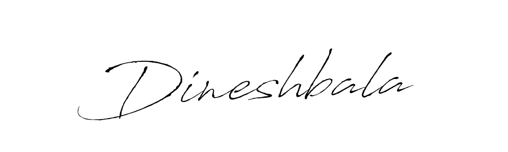 Design your own signature with our free online signature maker. With this signature software, you can create a handwritten (Antro_Vectra) signature for name Dineshbala. Dineshbala signature style 6 images and pictures png