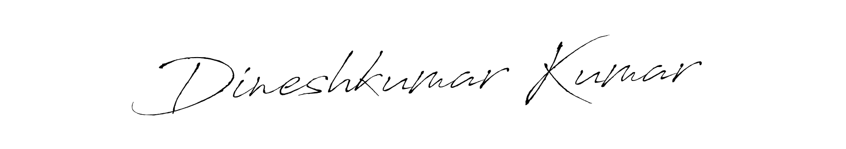 Make a short Dineshkumar Kumar signature style. Manage your documents anywhere anytime using Antro_Vectra. Create and add eSignatures, submit forms, share and send files easily. Dineshkumar Kumar signature style 6 images and pictures png
