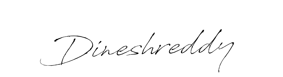 Make a beautiful signature design for name Dineshreddy. With this signature (Antro_Vectra) style, you can create a handwritten signature for free. Dineshreddy signature style 6 images and pictures png