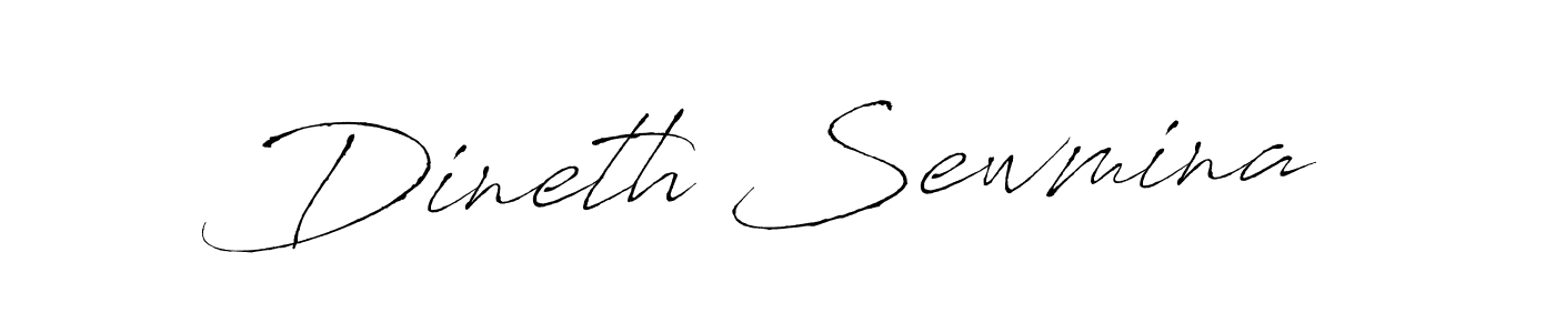 Also we have Dineth Sewmina name is the best signature style. Create professional handwritten signature collection using Antro_Vectra autograph style. Dineth Sewmina signature style 6 images and pictures png