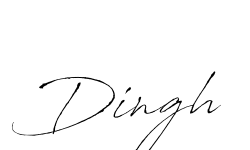 How to make Dingh signature? Antro_Vectra is a professional autograph style. Create handwritten signature for Dingh name. Dingh signature style 6 images and pictures png