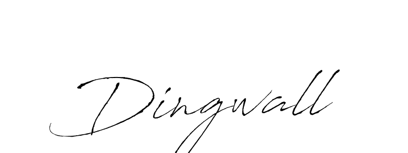 Dingwall stylish signature style. Best Handwritten Sign (Antro_Vectra) for my name. Handwritten Signature Collection Ideas for my name Dingwall. Dingwall signature style 6 images and pictures png