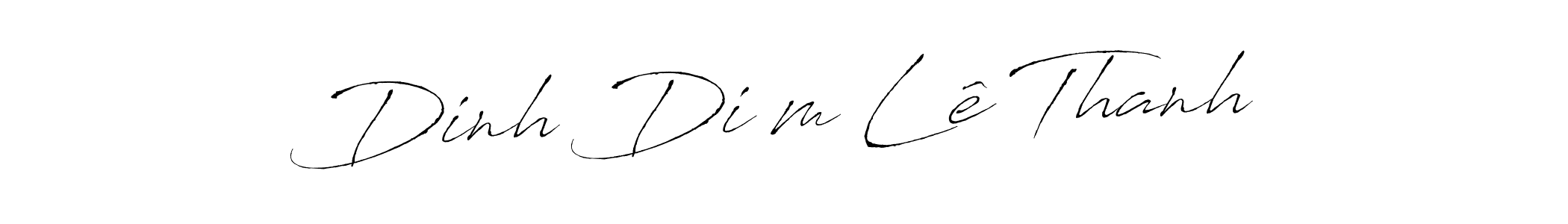 Also You can easily find your signature by using the search form. We will create Dinh Diễm Lê Thanh name handwritten signature images for you free of cost using Antro_Vectra sign style. Dinh Diễm Lê Thanh signature style 6 images and pictures png