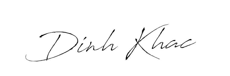 Similarly Antro_Vectra is the best handwritten signature design. Signature creator online .You can use it as an online autograph creator for name Dinh Khac. Dinh Khac signature style 6 images and pictures png