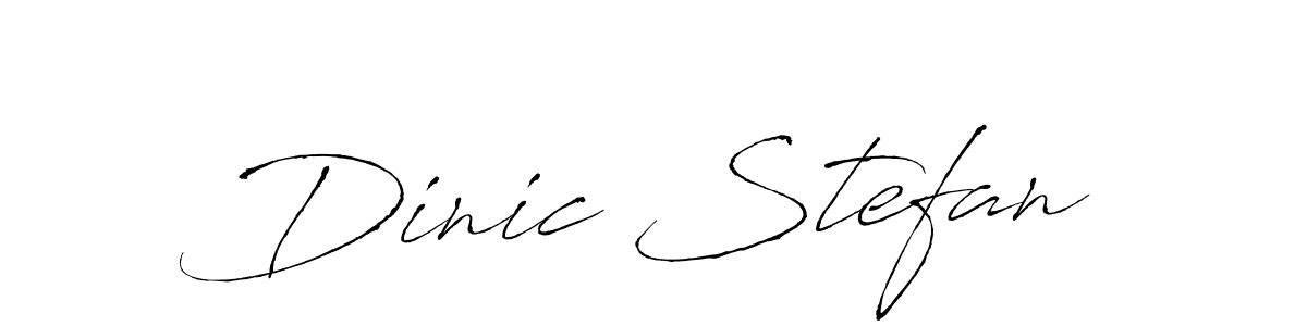 How to make Dinic Stefan name signature. Use Antro_Vectra style for creating short signs online. This is the latest handwritten sign. Dinic Stefan signature style 6 images and pictures png