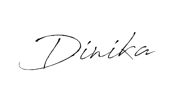 You should practise on your own different ways (Antro_Vectra) to write your name (Dinika) in signature. don't let someone else do it for you. Dinika signature style 6 images and pictures png