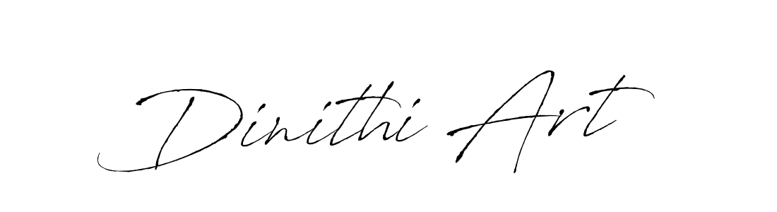 Dinithi Art stylish signature style. Best Handwritten Sign (Antro_Vectra) for my name. Handwritten Signature Collection Ideas for my name Dinithi Art. Dinithi Art signature style 6 images and pictures png