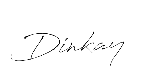 You should practise on your own different ways (Antro_Vectra) to write your name (Dinkay) in signature. don't let someone else do it for you. Dinkay signature style 6 images and pictures png