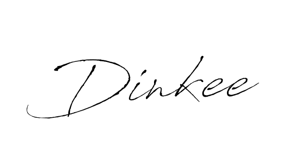 Create a beautiful signature design for name Dinkee. With this signature (Antro_Vectra) fonts, you can make a handwritten signature for free. Dinkee signature style 6 images and pictures png