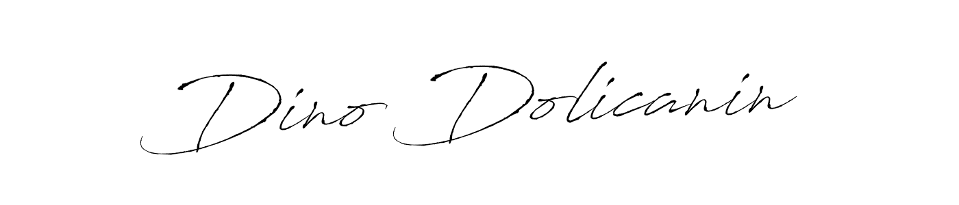 Use a signature maker to create a handwritten signature online. With this signature software, you can design (Antro_Vectra) your own signature for name Dino Dolicanin. Dino Dolicanin signature style 6 images and pictures png