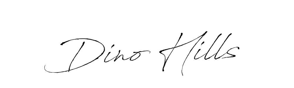 It looks lik you need a new signature style for name Dino Hills. Design unique handwritten (Antro_Vectra) signature with our free signature maker in just a few clicks. Dino Hills signature style 6 images and pictures png