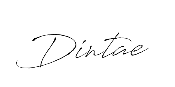 How to make Dintae name signature. Use Antro_Vectra style for creating short signs online. This is the latest handwritten sign. Dintae signature style 6 images and pictures png