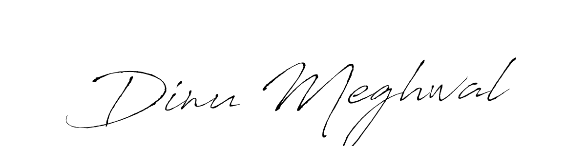 The best way (Antro_Vectra) to make a short signature is to pick only two or three words in your name. The name Dinu Meghwal include a total of six letters. For converting this name. Dinu Meghwal signature style 6 images and pictures png