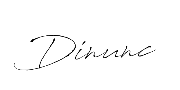 How to make Dinunc name signature. Use Antro_Vectra style for creating short signs online. This is the latest handwritten sign. Dinunc signature style 6 images and pictures png