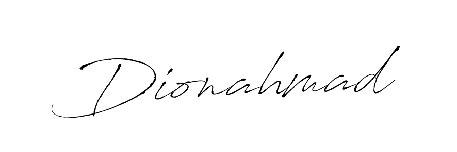 Also we have Dionahmad name is the best signature style. Create professional handwritten signature collection using Antro_Vectra autograph style. Dionahmad signature style 6 images and pictures png