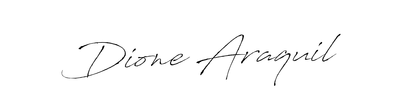 Best and Professional Signature Style for Dione Araquil. Antro_Vectra Best Signature Style Collection. Dione Araquil signature style 6 images and pictures png