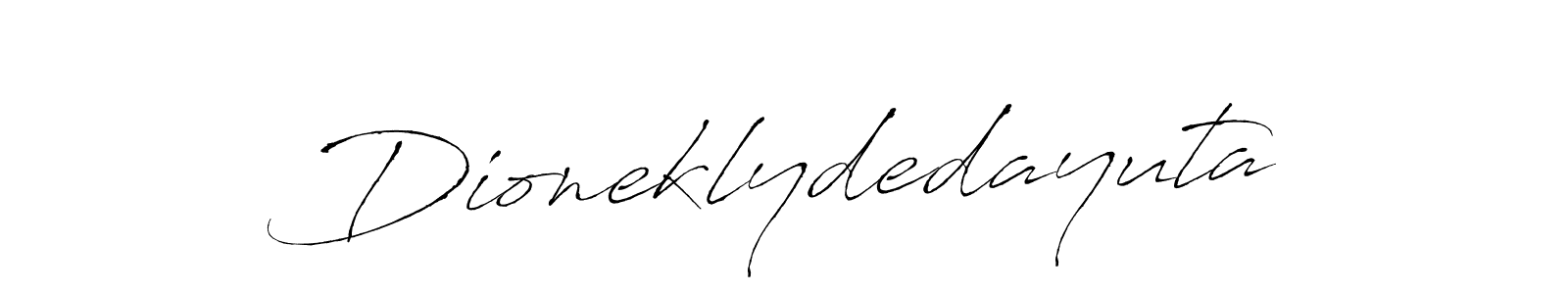 Once you've used our free online signature maker to create your best signature Antro_Vectra style, it's time to enjoy all of the benefits that Dioneklydedayuta name signing documents. Dioneklydedayuta signature style 6 images and pictures png