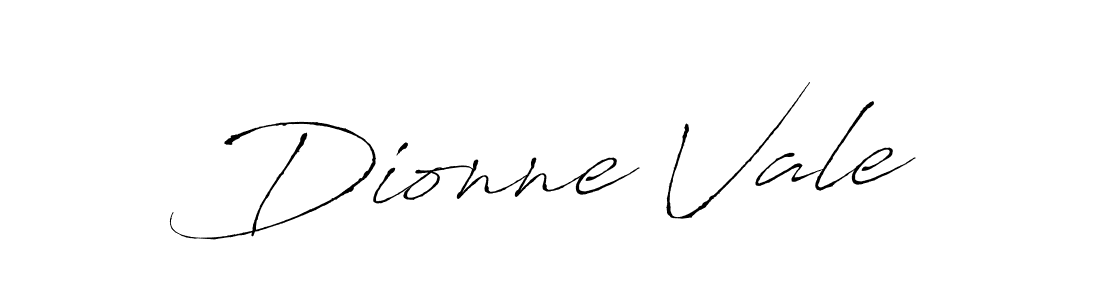 Antro_Vectra is a professional signature style that is perfect for those who want to add a touch of class to their signature. It is also a great choice for those who want to make their signature more unique. Get Dionne Vale name to fancy signature for free. Dionne Vale signature style 6 images and pictures png