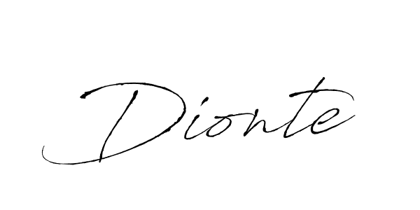 You should practise on your own different ways (Antro_Vectra) to write your name (Dionte) in signature. don't let someone else do it for you. Dionte signature style 6 images and pictures png