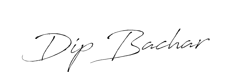 Create a beautiful signature design for name Dip Bachar. With this signature (Antro_Vectra) fonts, you can make a handwritten signature for free. Dip Bachar signature style 6 images and pictures png