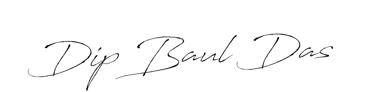 Antro_Vectra is a professional signature style that is perfect for those who want to add a touch of class to their signature. It is also a great choice for those who want to make their signature more unique. Get Dip Baul Das name to fancy signature for free. Dip Baul Das signature style 6 images and pictures png