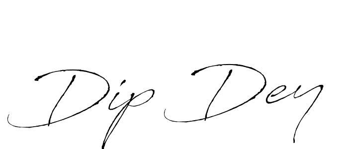 How to make Dip Dey signature? Antro_Vectra is a professional autograph style. Create handwritten signature for Dip Dey name. Dip Dey signature style 6 images and pictures png