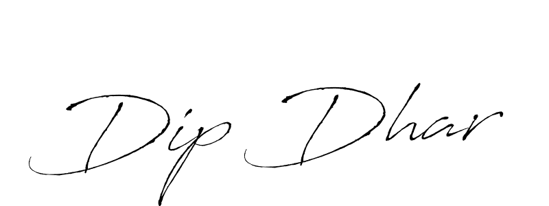 Use a signature maker to create a handwritten signature online. With this signature software, you can design (Antro_Vectra) your own signature for name Dip Dhar. Dip Dhar signature style 6 images and pictures png