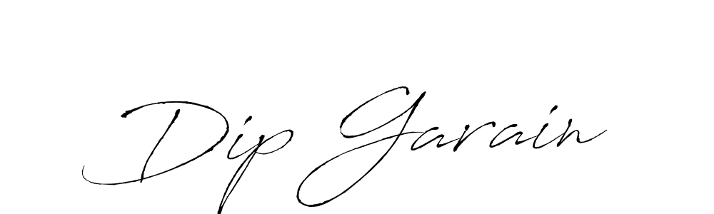 Design your own signature with our free online signature maker. With this signature software, you can create a handwritten (Antro_Vectra) signature for name Dip Garain. Dip Garain signature style 6 images and pictures png