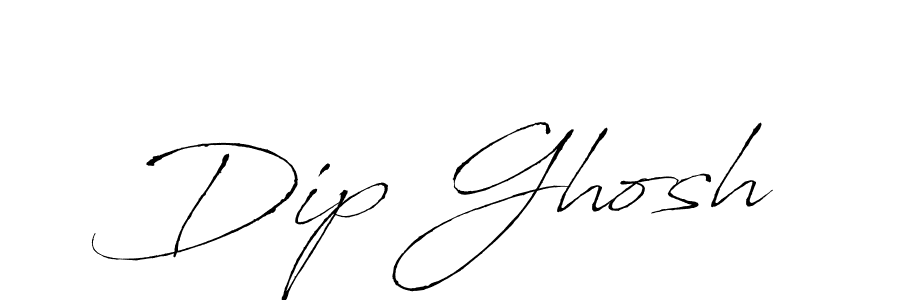 Design your own signature with our free online signature maker. With this signature software, you can create a handwritten (Antro_Vectra) signature for name Dip Ghosh. Dip Ghosh signature style 6 images and pictures png