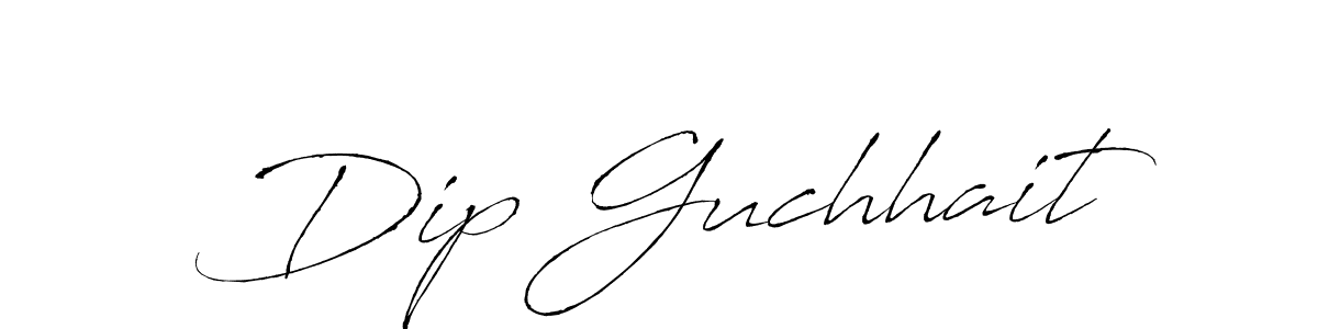 How to make Dip Guchhait signature? Antro_Vectra is a professional autograph style. Create handwritten signature for Dip Guchhait name. Dip Guchhait signature style 6 images and pictures png