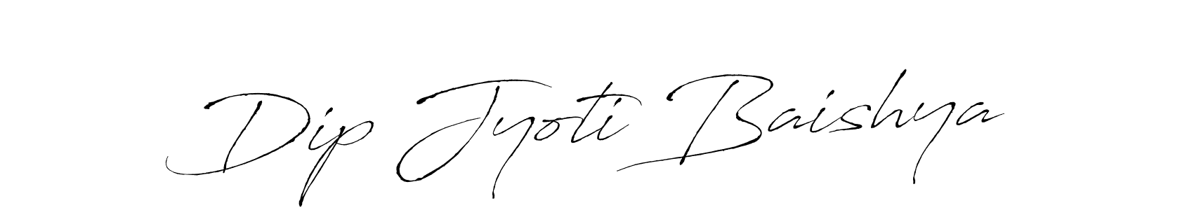 Make a beautiful signature design for name Dip Jyoti Baishya. With this signature (Antro_Vectra) style, you can create a handwritten signature for free. Dip Jyoti Baishya signature style 6 images and pictures png