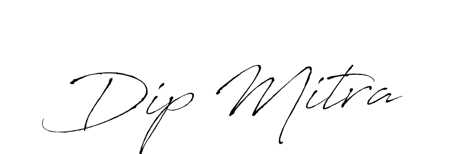 Antro_Vectra is a professional signature style that is perfect for those who want to add a touch of class to their signature. It is also a great choice for those who want to make their signature more unique. Get Dip Mitra name to fancy signature for free. Dip Mitra signature style 6 images and pictures png