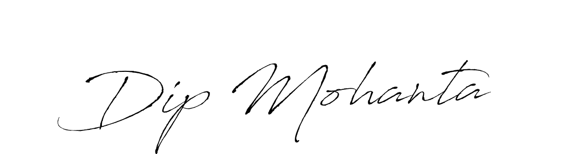 Also we have Dip Mohanta name is the best signature style. Create professional handwritten signature collection using Antro_Vectra autograph style. Dip Mohanta signature style 6 images and pictures png