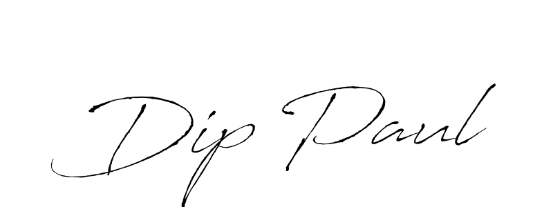 You should practise on your own different ways (Antro_Vectra) to write your name (Dip Paul) in signature. don't let someone else do it for you. Dip Paul signature style 6 images and pictures png