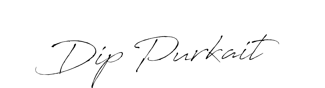 You should practise on your own different ways (Antro_Vectra) to write your name (Dip Purkait) in signature. don't let someone else do it for you. Dip Purkait signature style 6 images and pictures png