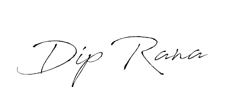 Use a signature maker to create a handwritten signature online. With this signature software, you can design (Antro_Vectra) your own signature for name Dip Rana. Dip Rana signature style 6 images and pictures png
