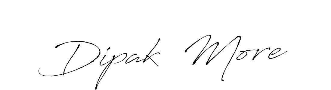 You should practise on your own different ways (Antro_Vectra) to write your name (Dipak  More) in signature. don't let someone else do it for you. Dipak  More signature style 6 images and pictures png